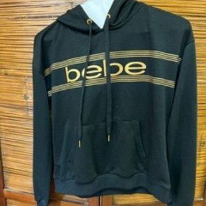 Women's Black Bebe Hoodie Jacket